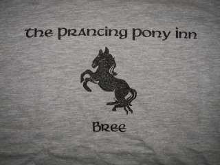 Lord Of The Rings PRANCING PONY T Shirt Gandalf  
