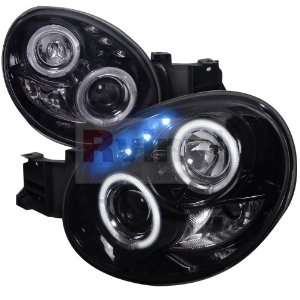  Subaru Impreza 2002 2003 LED Halo Projector Headlights 