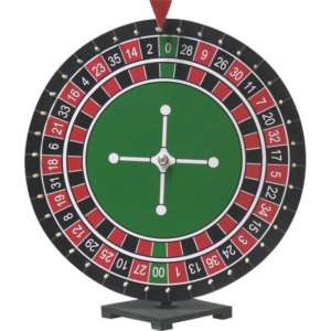 Tabletop Upright Casino Roulette Game Wheel & Playfield 845033060115 