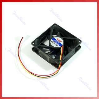 80mm x 25mm CPU PC Fan Cooler Heatsink Exhaust 3 pin  