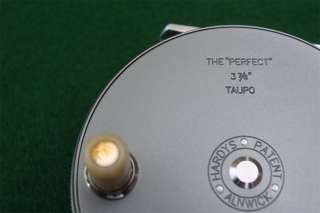 NIB Hardy Perfect 3 7/8 Taupo Fly Reel For Bamboo Fly Rods