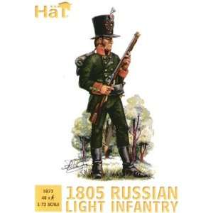  Napoleonic 1805 Russian Light Infantry (48) 1 72 Hat Toys 