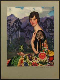 vintage 1920s 30s prints of exotic and pretty women  