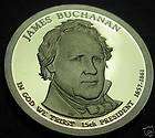james buchanan presidential dollar,coin  