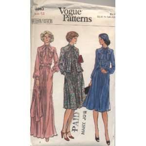    Vogue Dress and Jacket Sewing Pattern #9263 