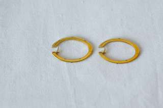   PARISIENNE CLASSICA 18K Yellow Gold Diamond EARRINGS Jewelry  