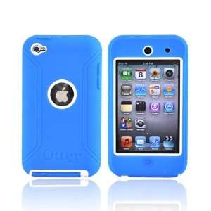   BLUE WHITE For Otterbox Defender iPod Touch 4 Hard Case: Electronics
