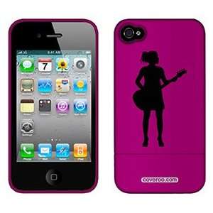  Rockstar Chick on Verizon iPhone 4 Case by Coveroo 