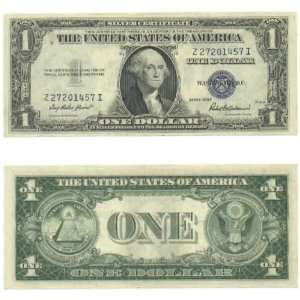  1935 F One Dollar Silver Certificate 
