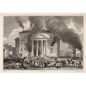  1831 Barriere St. Denis Fire July Revolution 1830 Paris 