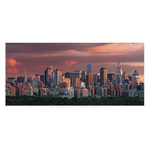 Sunrise Over New York Skyline