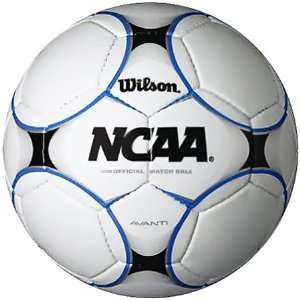  Wilson NCAA Avanti Official Match Ball (White/Royal/Black 