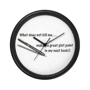  Writers Life Humor Wall Clock by 