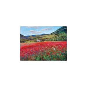 Poppy Paradise   1000 Pieces Jigsaw Puzzle  Toys & Games  