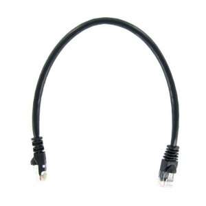   SF Cable, 2ft CAT5E 350 MHz Snagless Patch Cable, Black Electronics