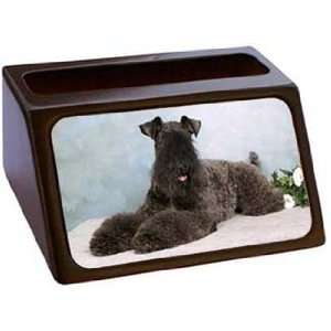  Kerry Blue Terrier Business Card Holder: Office Products