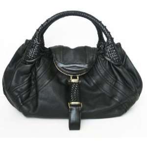 com Black Designer Inspired Celebrity Spy Detective Shoulder Handbag 
