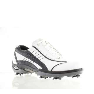 Ecco 38883 50834 Mens Golf Shoes White Titanium Leather 37  