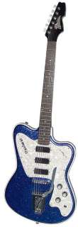 Italia Modena Classic Electric Guitar in Blue  