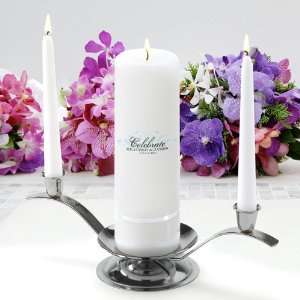  Personalized Charming Unity Candle Set   Choose from 12 