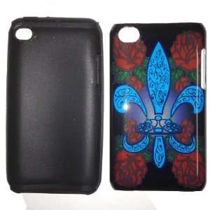   HYBRID CASE BLUE FRENCH LILY COVER CASE Cell Phones & Accessories