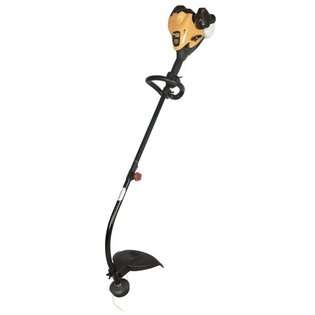   25cc 2 Cycle Gas Powered Curved Shaft String Trimmer with Split Shaft