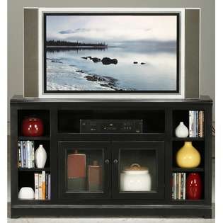 Eagle Industries Coastal 55 Thin Screen TV Stand with Bookcase Sides 