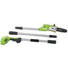 Volt Lithium Ion 8 Inch Cordless Electric Tree Pruner Pole Saw with 8 