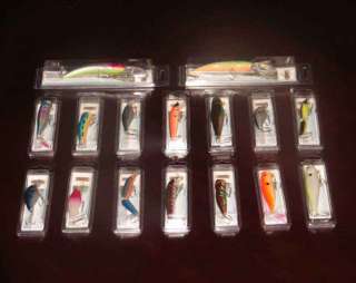   16 NEW In The Box Bass Pike Musky Muskie Fishing Tackle Lures  