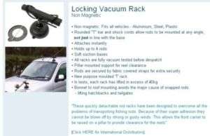 VAC RAC CAR ROD RACK HOLDER LOCKING  