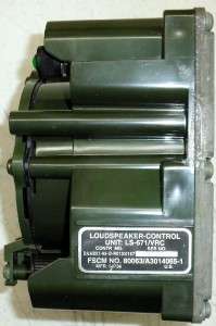 Military Loudspeaker Control Unit, LS 671/VRC, NSN 5965 01 222 1420 