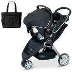 Britax U341782KIT2   B Agile travel system with matching car seat and 