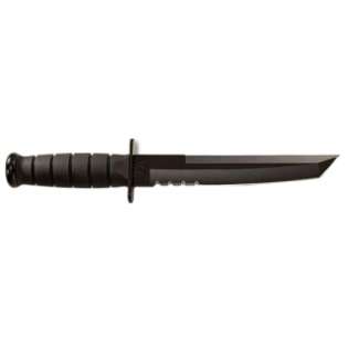 Ka Bar 1245 Combat Knife   8 Blade   Serrated Edge   Tanto   High 