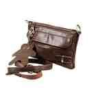Blancho Bedding Fashion Black Love Leatherette Satchel Bag Handbag 