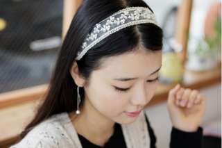 New Ivory Pearl lace hair band headbands Sweet Gift  
