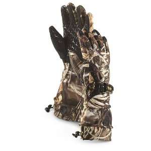   Gauntlet Gloves Advantage Max   4 Camo:  Sports & Outdoors