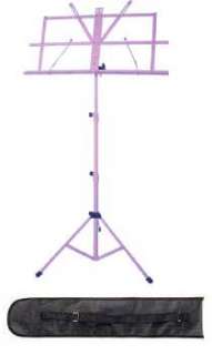 Light Purple Sturdy Folding Sheet Music Stand w Bag  