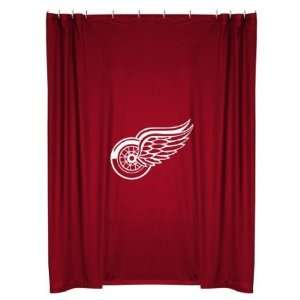  Detroit Red Wings Shower Curtain: Home & Kitchen