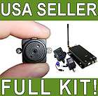 Wireless Spy Nanny Mini Micro Camera FULL SYSTEM!