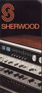 Sherwood Stereo Receivers Brochure S9910, S8910, S7910, S7310,S7210 