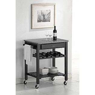   Granite Top  Baxton Studio For the Home Kitchen Carts & Islands
