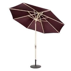 : Secret Garden 9 Ft Sunbrella® Steel Cord Auto Tilt Market Umbrella 