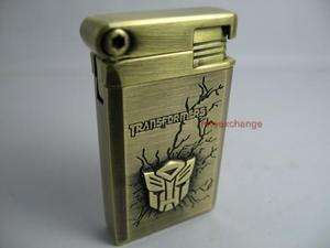 Transformers Autobot 3D Logo Cigarette Windproof Lighter Bronze LFb8 