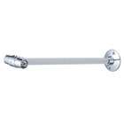 Elements of Design Shower Curtain Rail Support   Finish Chrome