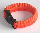 paracord 550 survival bracelet w buckle camping kits red returns