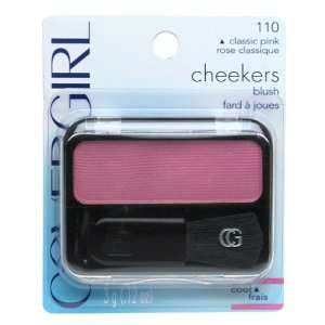  Cover Girl Blush Cheekers, Classic Pink (12 Pack) Beauty