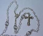 decade Sterling Silver Bali rosary bracelet items in Crystal Joy 
