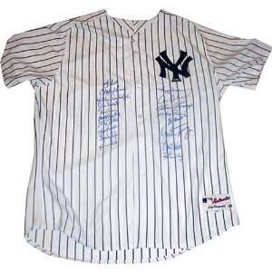 1977  1978 New York Yankees 18 Signature Authentic Yankees Home Jersey 