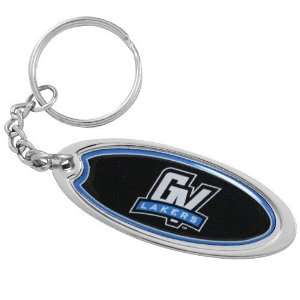 Grand Valley State Lakers Domed Oval Keychain:  Sports 