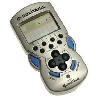 MicroGear e Solitaire Electronic Handheld Solitaire Game, Standard and 
